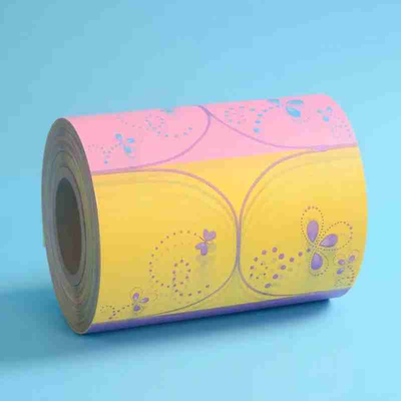 Customized Printing Disposable Diaper Bottom Raw Material Microporous Protective Unbreathable Pe Film for Adult Diapers