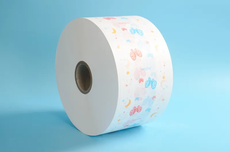 Soft Breathable Pe Film Backsheet Raw Material for Baby Diaper Plastic Film